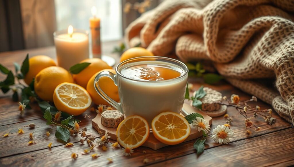 Honey Lemon Tea Drink Recipe for Cozy Nights