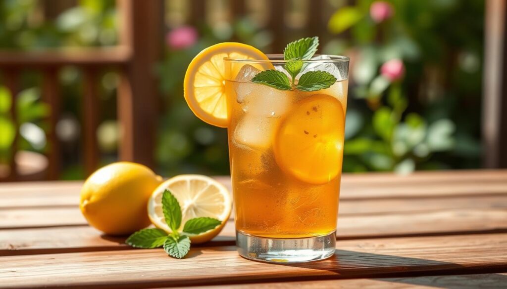 Homemade Lemon Iced Tea Recipe with Simple Steps